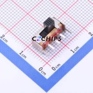 SK-12E12-G050 Slide Switch Through hole Component (THT) Switch Single Pole Double Throw Rectangle Pin Header PC Pin 12.9mm - Product Image 1