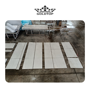Elégante dalle de marbre blanc durable de <span class=keywords><strong>namibie</strong></span> pierre naturelle pure pour villa de luxe revêtement mural salle de bain d'hôtel moderne - Product Image 4