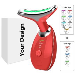 0728 500mah Rechargeable Handheld Vibrator, Customized Face & Neck <b>Machine</b>, Fast Charging , Targets Points - Product Image 2