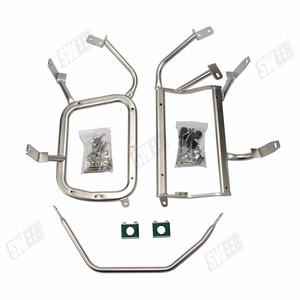 แร็คติดกระเป๋าข้างมอเตอร์ไซค์ โครงยึดกล่องข้าง กล่องท้ายรถมอเตอร์ไซค์ สำหรับ <span class=keywords><strong>Bmw</strong></span> F850GS F750 <span class=keywords><strong>GS</strong></span> อุปกรณ์เสริม - Product Image 1