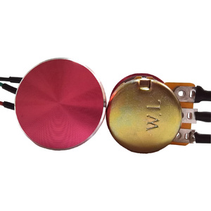 Bộ chiết áp 1K 2K 5K 10K 20K 50k 100k 250K 500k 1m 15mm Bộ chiết áp quay côn tuyến tính có nắp núm - Product Image 6