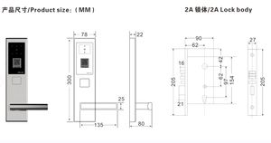 QRLock พร้อมระบบล็อคประตูโรงแรมที่ได้รับการรับรองความปลอดภัยสูง ผลิตจากสแตนเลสขัดเงา ควบคุมผ่านแอปพลิเคชันมือถือ พร้อมเครื่อง<span class=keywords><strong>สแกน</strong></span>คิวอาร์โค้ด สำหรับเรือสำราญ - Product Image 5