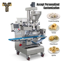 Nieuwe 900 Automatische Multifunctionele Touch Control 304 RVS Hoge Productiviteit Vullingmachine voor Gevulde Broodjes