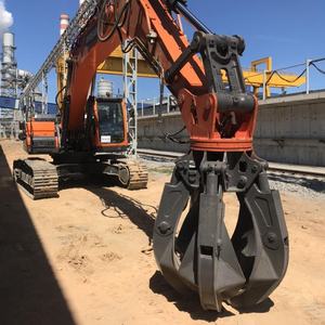 โลตัสหมุนไฮดรอลิก4กรงเล็บเศษ <span class=keywords><strong>Grapple</strong></span> สำหรับไม้และเหล็ก - Product Image 3