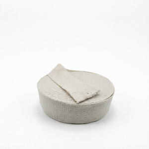 Cinta de Fibra de Silicato de Aluminio para Aislamiento Térmico, Resistente al Fuego y a Altas Temperaturas, para Sellado de Hornos, Modelo 00515, 600°C - Product Image 1