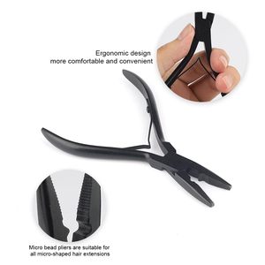 Kit d'outils pour extensions de cheveux en kératine naturelle pour extensions pré-collées - Pinces pour pointes K/I/U/V + 20g de <span class=keywords><strong>perles</strong></span> de colle en kératine italienne - Product Image 2