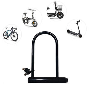 Antivol de vélo haute sécurité, cadenas en <span class=keywords><strong>U</strong></span> spécial en acier, antivol pour <span class=keywords><strong>moto</strong></span> électrique, antivol pour vélo - Product Image 1