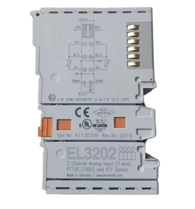 beckhoff el3202 |   Borne d'entrée 2 canaux pt100 (RTD) pour connexion 2 ou 3 fils - Product Image 1