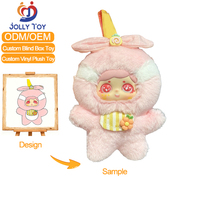 Produsen Mainan Boneka Vinyl Lembut Berkualitas Tinggi ODM, Karakter Kustom, Kotak Misteri Boneka Plush, Bahan Katun, Mainan Vinyl Plush PP