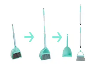Mini Broom With Dustpan For Kids Little Housekeeping Helper Set