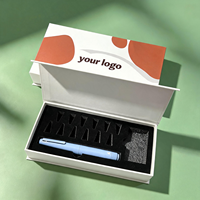 Custodia da Viaggio Portatile di Lusso con Chiusura Magnetica per Applicatori Cosmetici e Penne per Insulina - Scatola Protettiva Organizzatrice