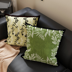 Housse <span class=keywords><strong>de</strong></span> <span class=keywords><strong>coussin</strong></span> <span class=keywords><strong>de</strong></span> canapé <span class=keywords><strong>de</strong></span> salon en forme carrée avec motif <span class=keywords><strong>de</strong></span> fleurs en peluche personnalisable antique avec noyau <span class=keywords><strong>Coussin</strong></span> <span class=keywords><strong>de</strong></span> dossier <span class=keywords><strong>de</strong></span> <span class=keywords><strong>chevet</strong></span> - Product Image 1