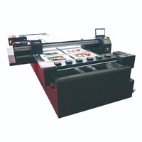 Grosir Garmen Bagus Jenis Flatbed Digital Kain Printer Inkjet Kaus Mesin Cetak Kain Harga Di Pakistan