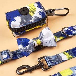 MIDEPET Set Personalizzato di Collare e Guinzaglio per Cani in Nylon e Poliestere con Logo, Design Stampato in Sublimazione, Luci LED e Sciarpa Sportiva - Product Image 2