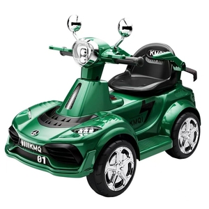 Voiture électrique pour enfants de 2 à 4 ans, jouet d'extérieur télécommandé à batterie, fabriqué en plastique durable - Product Image 1