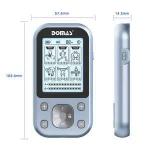 DOMAS портативный Abs беспроводной EMS Tens шейный массаж мышечный Стимулятор для облегчения боли десятки единиц