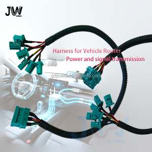 汽车用定制镀锡铜线束适配器IP67额定300V 550毫米长度信号和电源传输 - Product Image 6