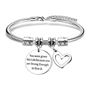 Porte-clés en acier inoxydable BULABU gravé « Drive Safe I Need You Here With Me », accessoires métalliques pour clés, emballés individuellement - Product Image 2