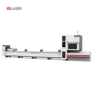 JQ mesin pemotong laser pemotong pipa laser, mesin pemotong pipa laser serat laser 1000w 2000w tabung baja tahan karat cnc