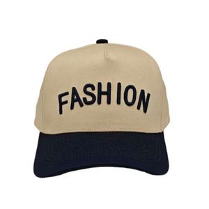 Wholesale Custom a <b>Frame</b> Snapback Hat Design <b>Embroidery</b> Logo 5 Panel Sport Beige Hat Baseball Cap - Product Image 2