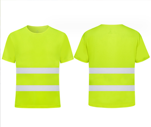 Chaleco reflectante de trabajo personalizado de alta calidad, Camiseta con estampado de reflejos, camisetas con logotipo personalizado - Product Image 4