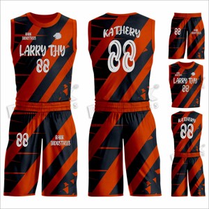Uniforme de basket-ball de qualité supérieure uniforme de basket-ball à séchage rapide pour hommes uniforme d'équipe de basket-ball à manches courtes - Product Image 6