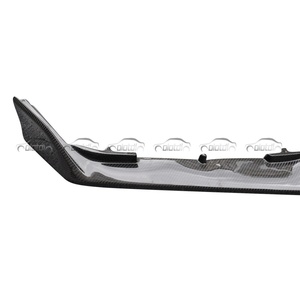 OEM Style Carbon Front Bumper Lip Chin Spoiler Front <b>Splitter</b> New Condition for Honda for Civic 10TH Gen FK8 Type R 2016-2021 - Product Image 6