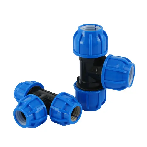 Hoge Kwaliteit Hdpe Plastic Irrigatiesystemen Pp Compressie Fittingen Voor Water Pe Pijp Premium Pijp Accessoires