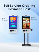 Sistema POS Android/Windows de Montaje en Pared con Escáner de Código de Barras OEM para Bares/Restaurantes y Tiendas Minoristas, Lector de Código de Barras Opcional