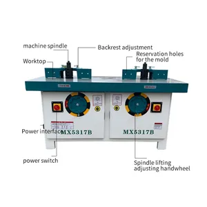 MX5317B double heads spindle moulder machine