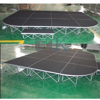 Plate-forme de scène mobile RK/élévateurs de scène portables/plate-forme de scène de chœur