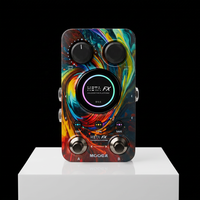MOOER META FX Processeur multi-effets pour guitare électrique et basse, avec fonctions Delay/Reverb et plateforme de chargement de modèles