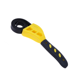 6 ''<span class=keywords><strong>clé</strong></span> <span class=keywords><strong>à</strong></span> cliquet en caoutchouc multi-<span class=keywords><strong>sangle</strong></span> lourde réglable en caoutchouc plastique Auto <span class=keywords><strong>filtre</strong></span> <span class=keywords><strong>à</strong></span> <span class=keywords><strong>huile</strong></span> ouvre-bouteille <span class=keywords><strong>clé</strong></span> <span class=keywords><strong>à</strong></span> ceinture - Product Image 6