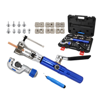 Kit d'outils d'expansion de tubes hydrauliques automobiles CT-400, outil d'évasement de tubes en cuivre pour climatisation, outil de réfrigération, kit d'évasement