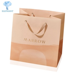 Custom Print Oem A4 Size Pantone Color Printing Kraft Jewelry Cosmetics Packaging Paper Bag - Product Image 1