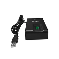 Kartu dan Pembaca NFC Cerdas Antarmuka Ganda USB PC/SC CCID dengan Pemindai Sidik Jari SFR02