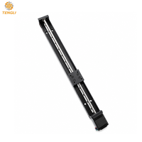 Motor Stepper Linear OEM Nema 11 28mm dengan Aktuator Geser 300mm Stroke Hybrid 1.8 Derajat untuk Printer 3D Sumbu Z