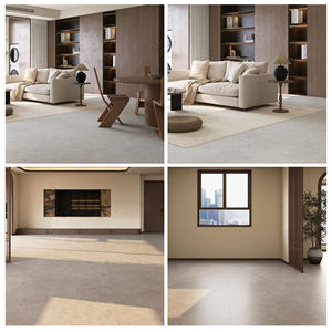 Baldosa de Cerámica con Textura de Piedra Caliza, Antideslizante, para Pisos y Paredes, para Sala de Estar, Baño, Hotel, Villa, Apartamento, Escuela, Estilo Francés - Product Image 3