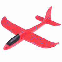 Usine Personnalisé EVA PU Éponge Contrôlée Aile Fixe Lancer À La Main Jouets Planeur Modèle D'assemblage D'avion En Mousse EPP Avion