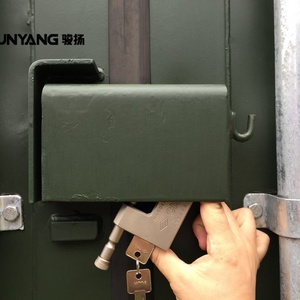 Steel Right-Hand Opening Bolt-On Lock <b>Box</b> Container Door <b>Locking</b> Accessory for Trailers - Product Image 3