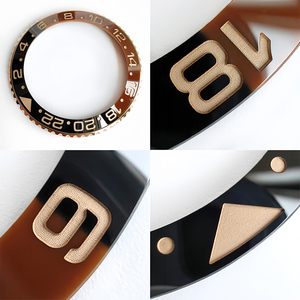 Bisel de Cerámica de Primera Calidad para Relojes GMT de 40 mm 116710 116713 <span class=keywords><strong>126710</strong></span>, Piezas de Repuesto para Relojes - Product Image 5