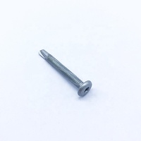 Vis autoperceuses bimétalliques 304 420 à tête bouton hexagonale pour tôles d'acier