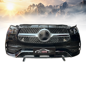 Kit de pare-chocs avant complet pour Mercedes-Benz <span class=keywords><strong>GLE</strong></span> W167 SUVCpupe <span class=keywords><strong>AMG</strong></span> 2020-2023, comprenant les phares LED GLE300 GLE400 - Product Image 5