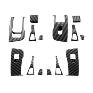 Copertura Adesiva Nera per Pulsante Alzacristallo Anteriore Compatibile con Tesla Model 3 2017-2021 - Product Image 1