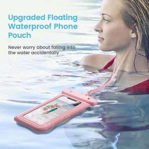 Estuche Impermeable Flotante para Teléfono con Cordón Ajustable, IPX-8, TPU, para iPhone, Natación y Buceo - Product Image 6