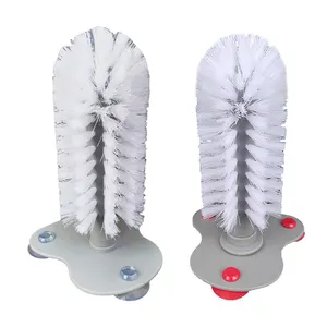 Cepillo Limpiador de Botellas al por Mayor, Cepillo para Vasos, Copas y Tazas, Limpiador con Fuerte Succión, Herramienta de Limpieza Fácil para Bar y Cocina - Product Image 1