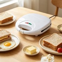 Fabricant chinois JD20302, grille-sandwich, emballage personnalisé, grille-sandwich électrique pour usage domestique