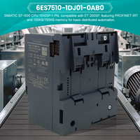 Contrôleur PLC Siemens neuf, unité centrale de traitement S7-1500 1510SP-1 PN/DP, module CPU 6ES7510-1DJ01-0AB0 pour ET 200SP