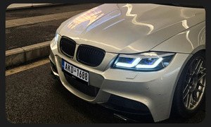 E90 Nâng Cấp Đèn Pha 3 Loạt 2005-2012 <span class=keywords><strong>LED</strong></span> Đầu Đèn Đèn Đèn Tự Động Trang Bị Thêm Năng Động Lần Lượt Tín hiệu Ống Kính Máy Chiếu Cho BMW - Product Image 5