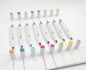 Marcadores de Arte de Doble Punta STA, 40 Colores, Marcadores de <span class=keywords><strong>Alcohol</strong></span> para Dibujo, Juego de <span class=keywords><strong>Rotuladores</strong></span> Permanentes - Product Image 2